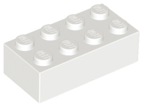 LEGO Brick 2 x 4 - White (3001)