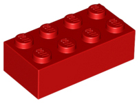 LEGO Brick 2 x 4 - Red (3001)