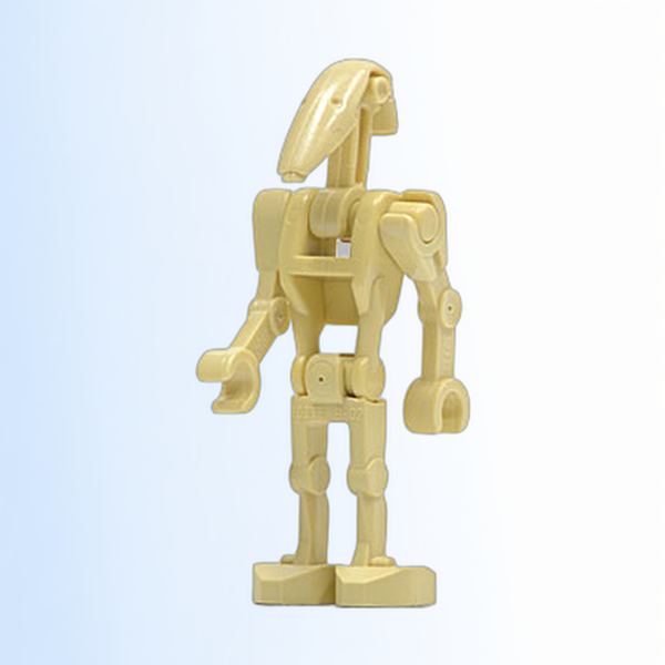 Battle Droid - Tan, Angled Arms - sw0001b