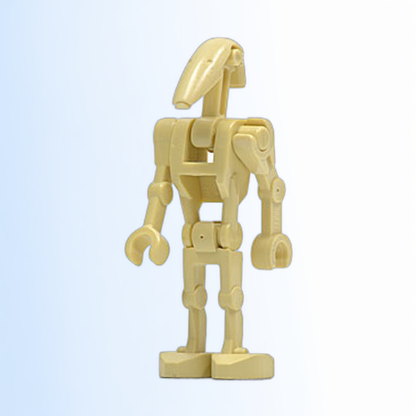 Battle Droid - Tan, Angled Arm and Straight Arm - sw0001c