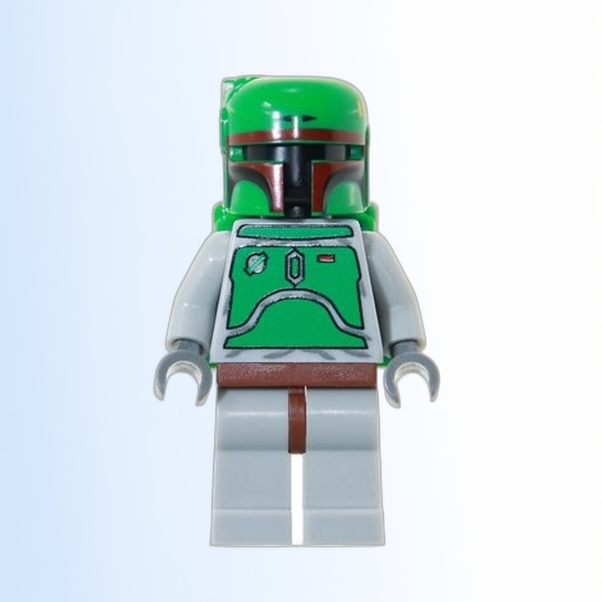 Boba Fett - Bluish Grays - Dark Red Helmet Highlights - sw0002b