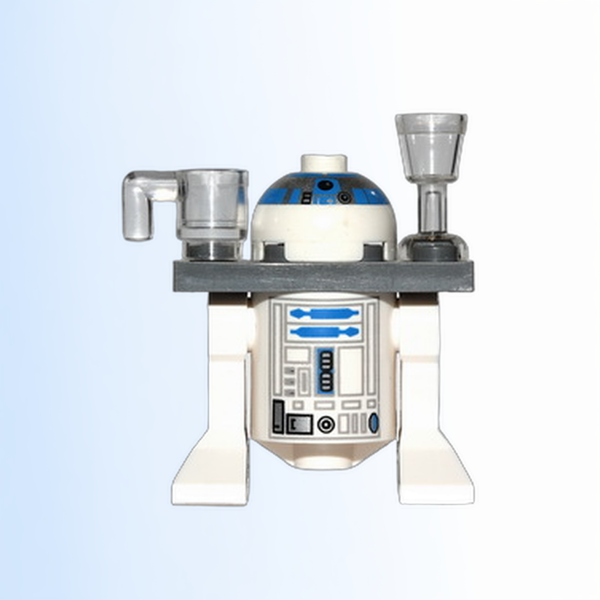 Astromech Droid, R2-D2 - Dark Bluish Gray Serving Tray - sw0028a