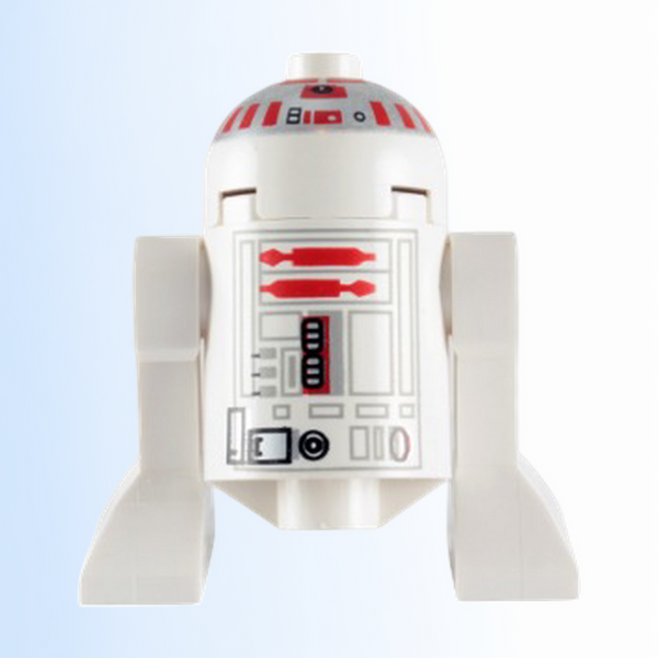 Astromech Droid, R5-D4 - Dome Head with Short Red Stripes - sw0029