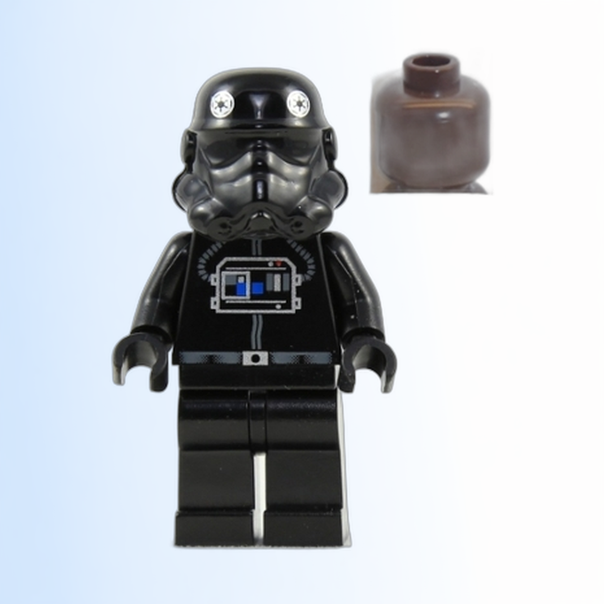 Imperial TIE Fighter Pilot - Brown Head - sw0035