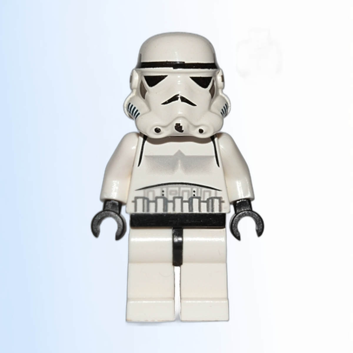 Imperial Stormtrooper - Light Nougat Head, Solid Mouth Helmet - sw0036a