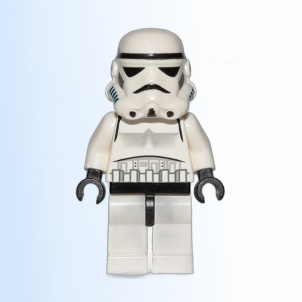 Imperial Stormtrooper - Black Head, Solid Mouth Helmet - sw0036b