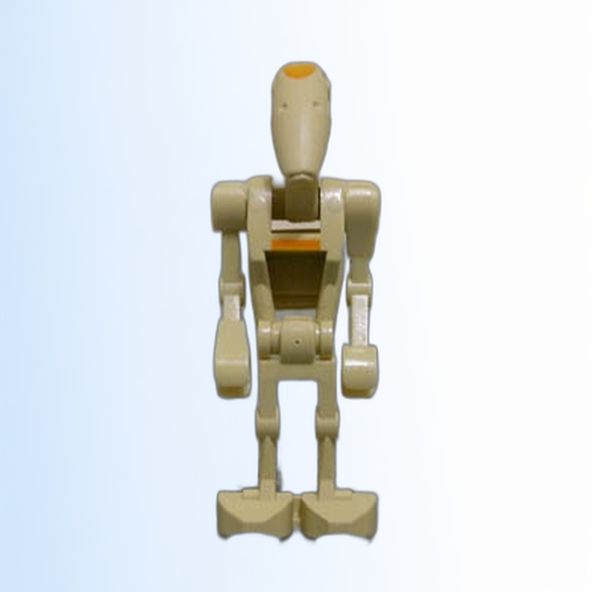 Battle Droid Commander - Tan with Line, Angled Arms - sw0048