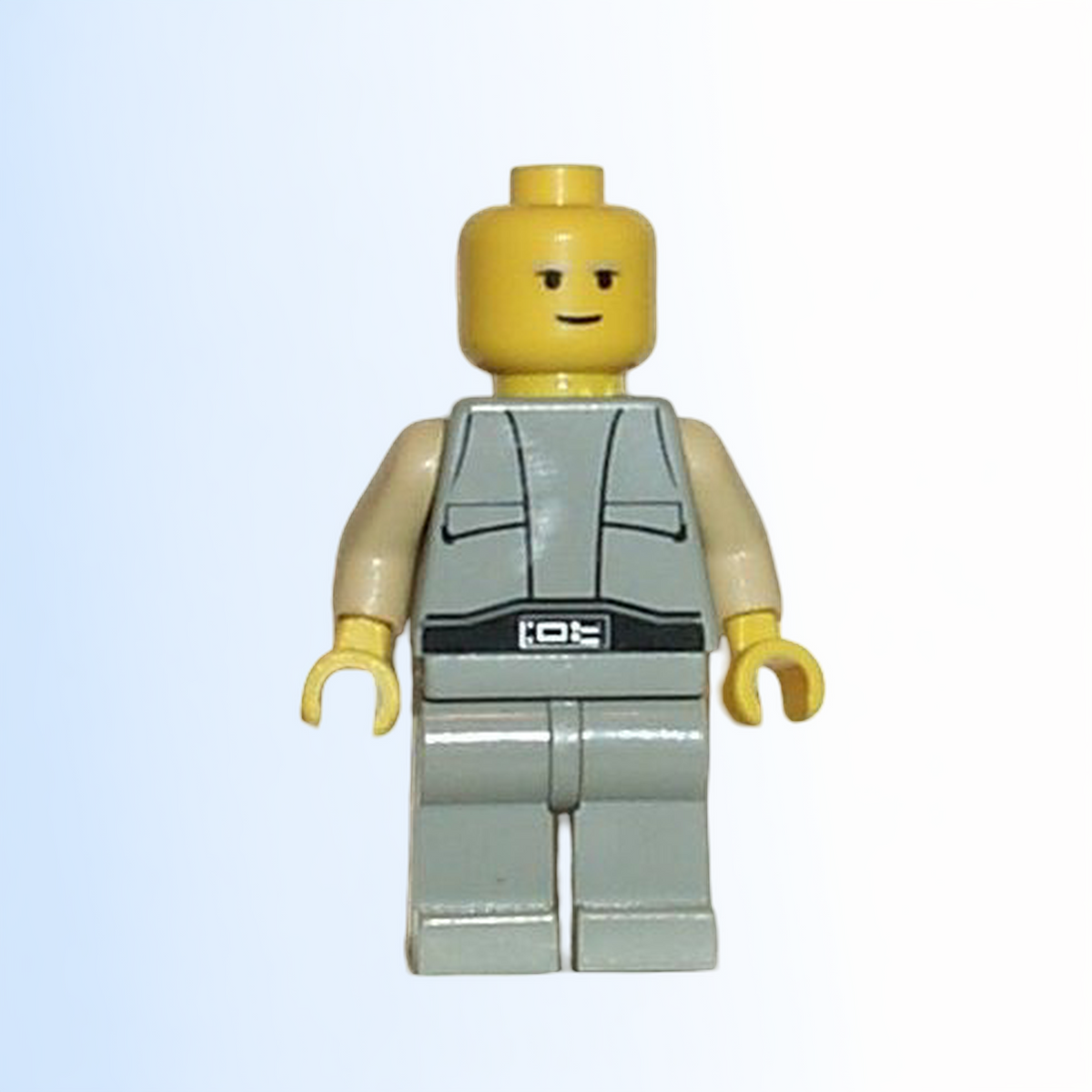 Lobot - Light Gray Uniform, Yellow Head - sw0049