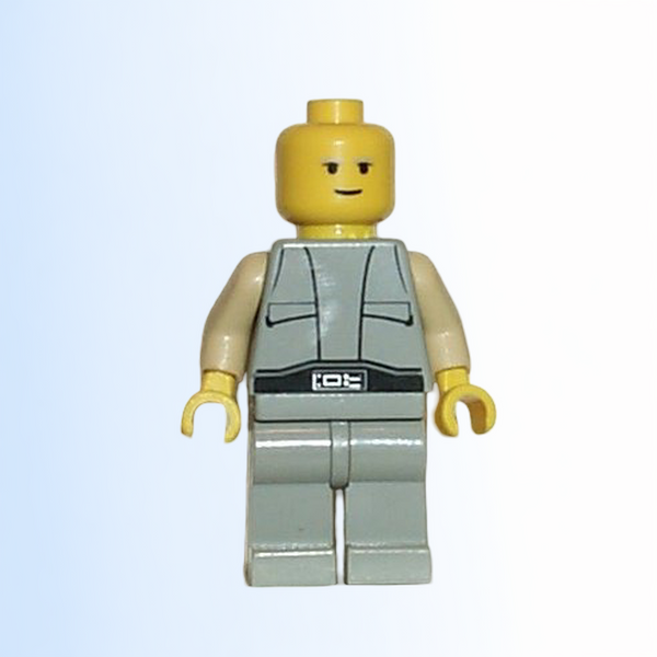 Lobot - Light Gray Uniform, Yellow Head - sw0049