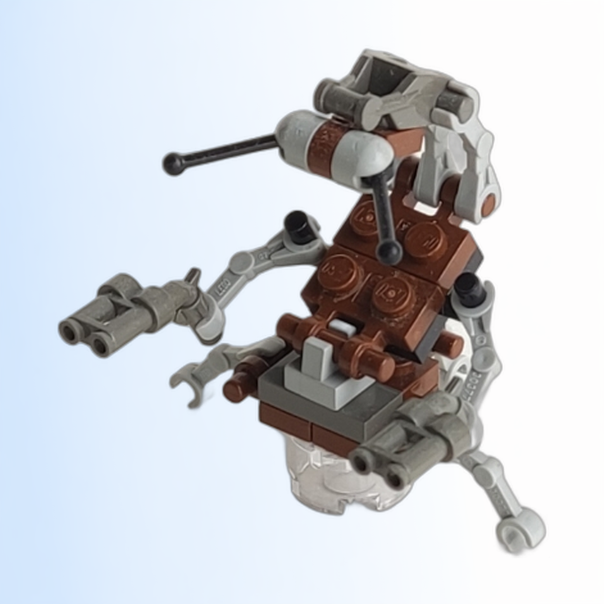 Droideka (Destroyer Droid) - Brown, Light Gray, and Dark Gray - sw0063