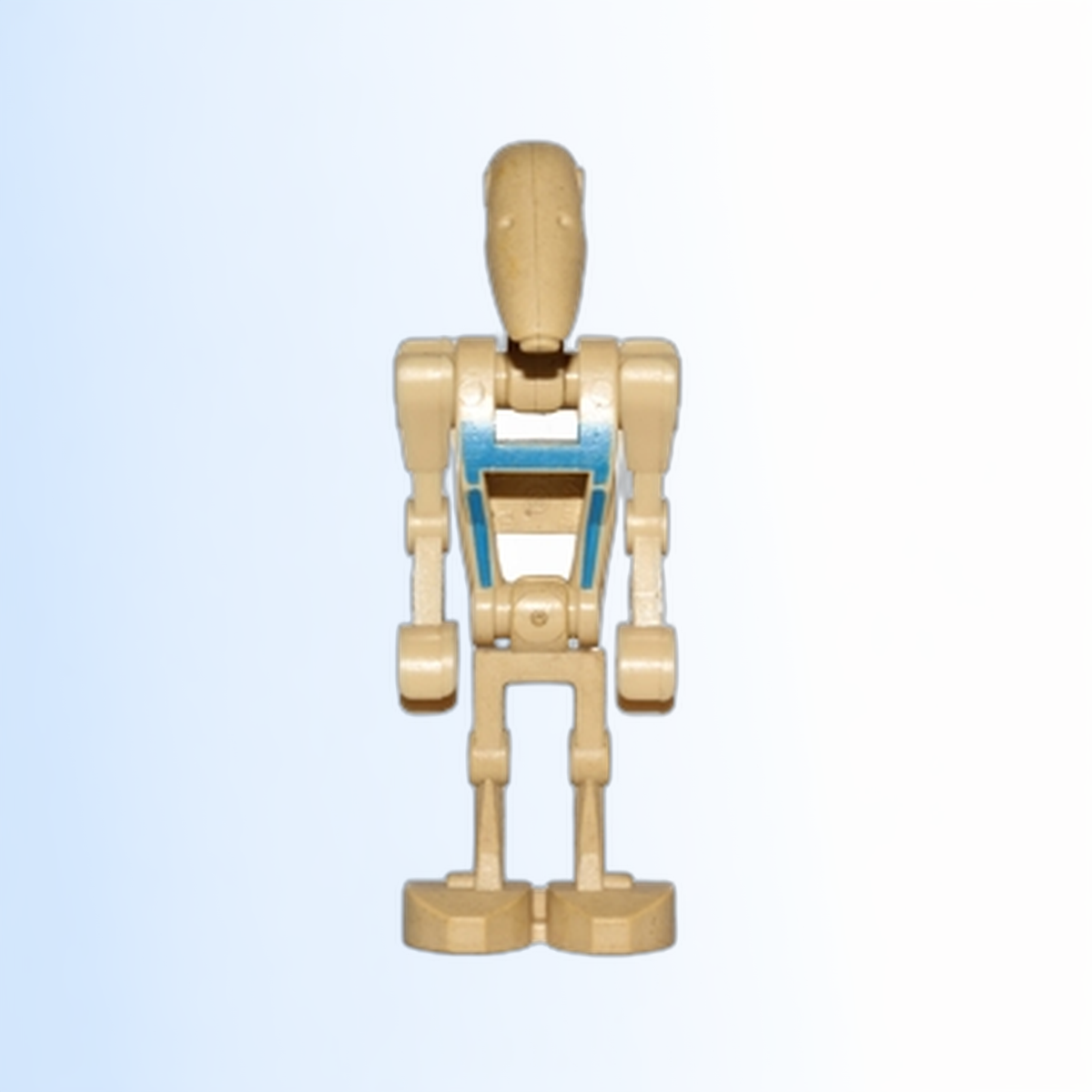 Battle Droid Pilot - Tan Torso with Blue Insignia, Angled Arms - sw0065
