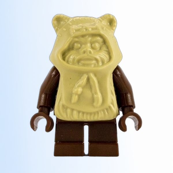 Paploo (Ewok) - Tan Head with Hood - sw0067