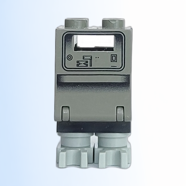 Gonk Droid (GNK Power Droid), Light and Dark Gray - sw0073