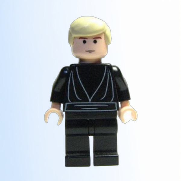 Luke Skywalker -  Light Nougat, Black Tunic - sw0083