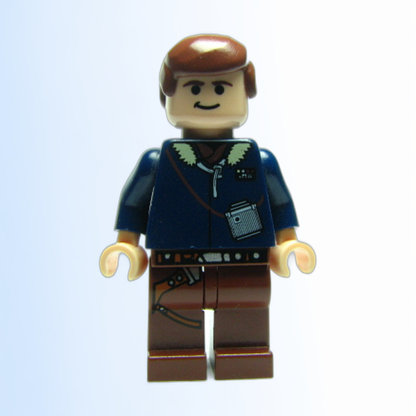 Han Solo - Light Nougat, Reddish Brown Legs with Holster - sw0088