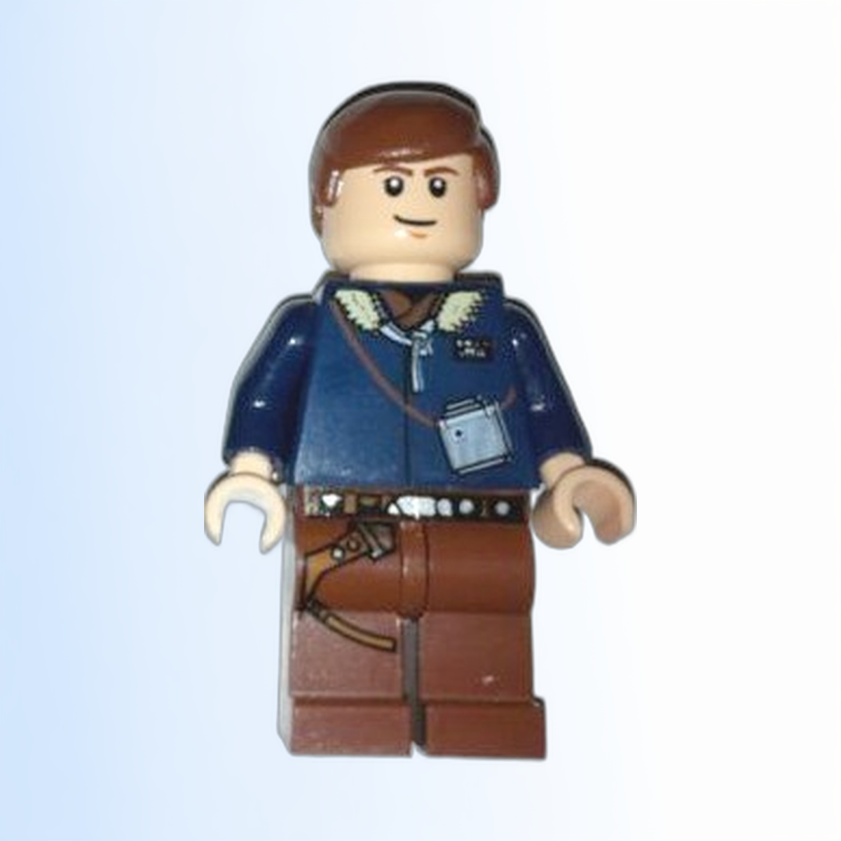 Han Solo - Light Nougat, Reddish Brown Legs with Holster (2010) - sw0088a