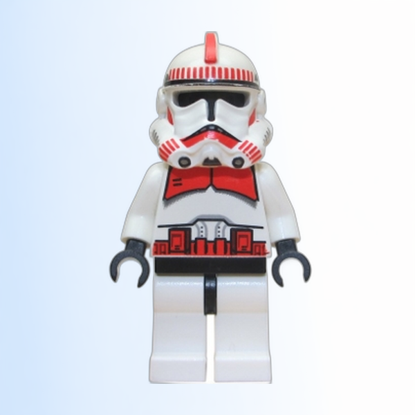 Clone Shock Trooper, Coruscant Guard (Phase 2) - Black Head - sw0091