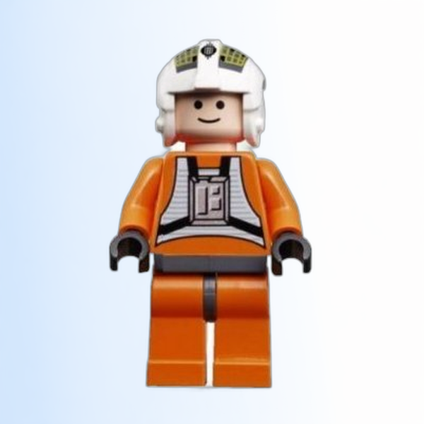 Rebel Pilot Y-wing (Jon 'Dutch' Vander, Gold Leader) - Light Nougat Head - sw0094