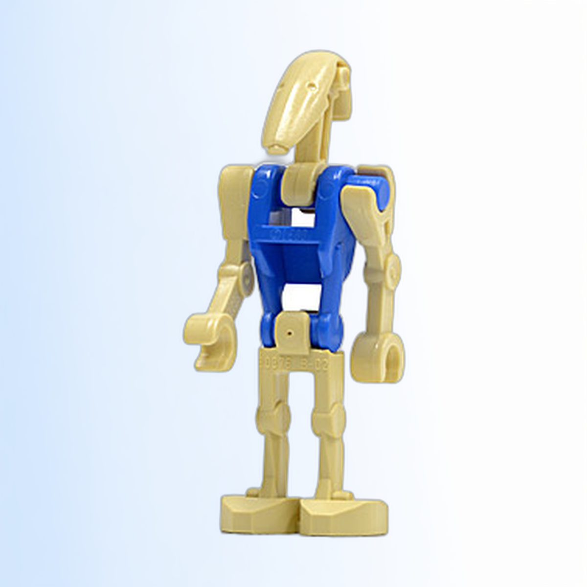 Battle Droid Pilot - Blue Torso, Angled Arms - sw0095a