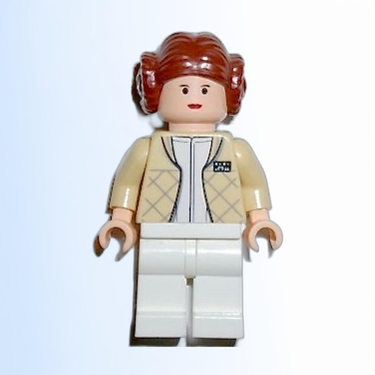 Princess Leia - Hoth Outfit, Tan Jacket, Textured Hair with Buns - sw0113