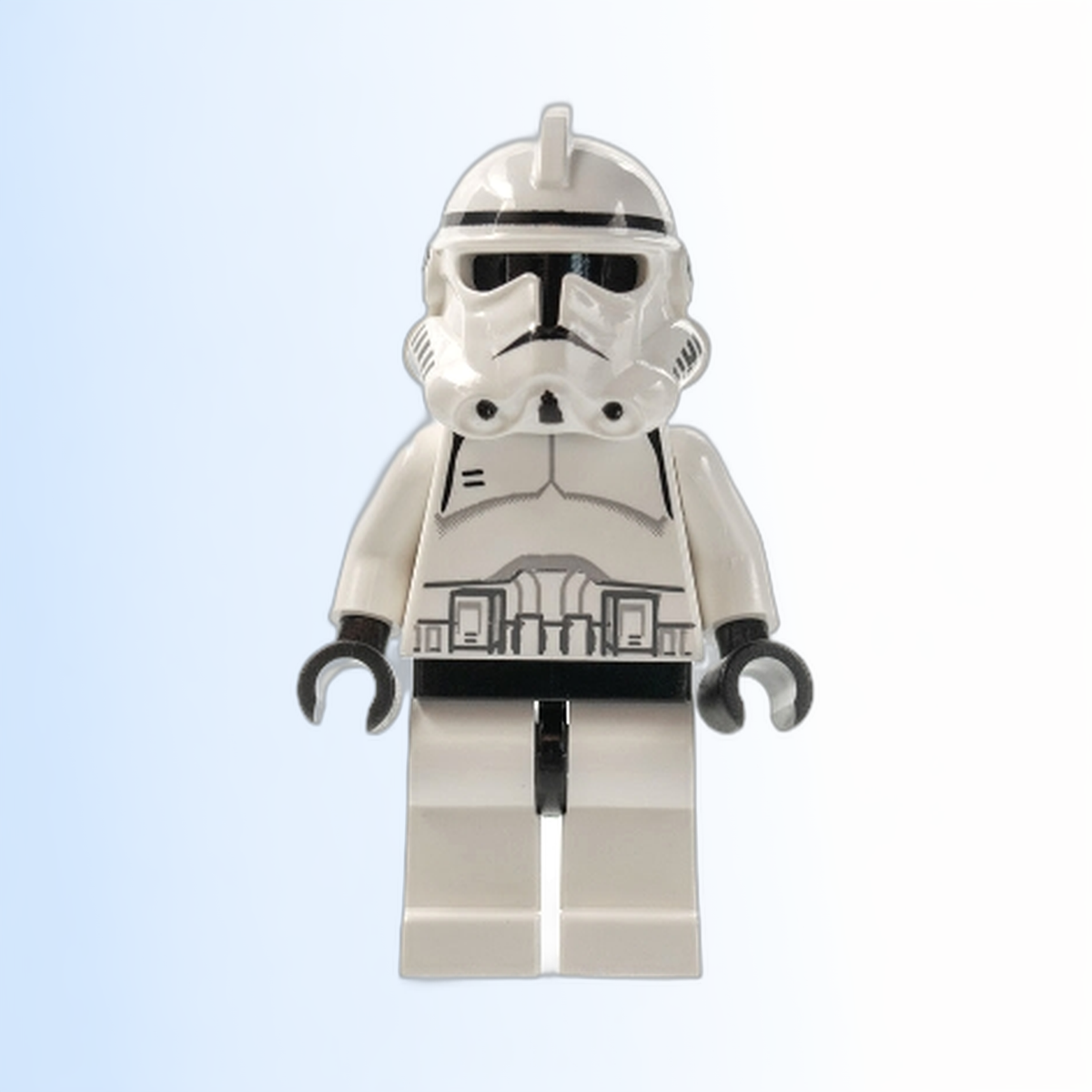 Clone Trooper (Phase 2) - Black Head, Continuous Mouth - sw0126