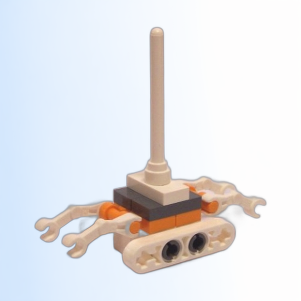 Treadwell Droid - White and Orange Body - sw0146