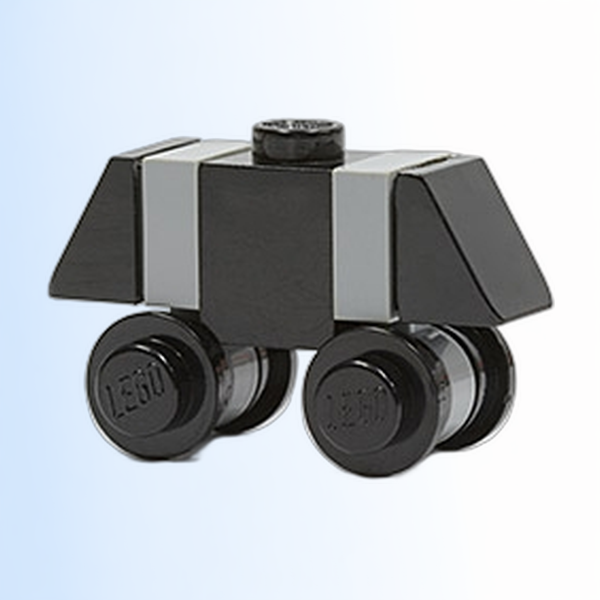 Mouse Droid (MSE-6-series Repair Droid) - Black / Light Bluish Gray - sw0156a