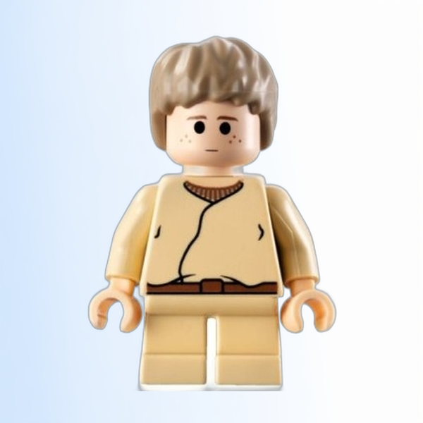 Anakin Skywalker - Short Legs, Short Tousled Hair, Reddish Brown Belt - sw0159