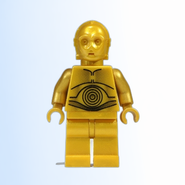 C-3PO - Pearl Gold with Pearl Gold Hands - sw0161a