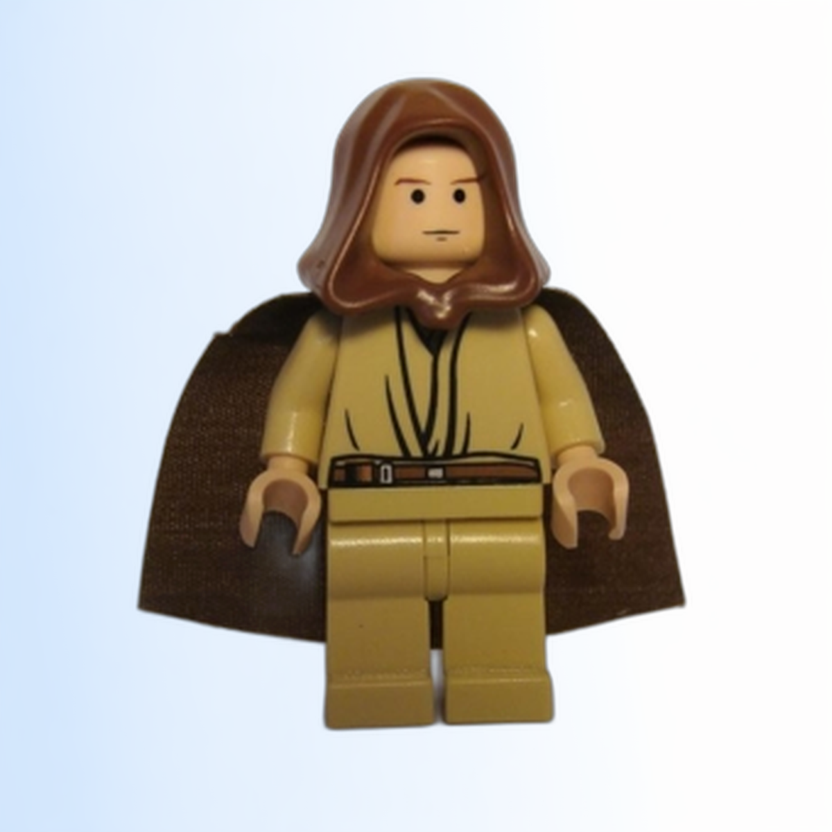 Obi-Wan Kenobi - Young, Light Nougat, Brown Hood and Cape, Tan Legs - sw0173