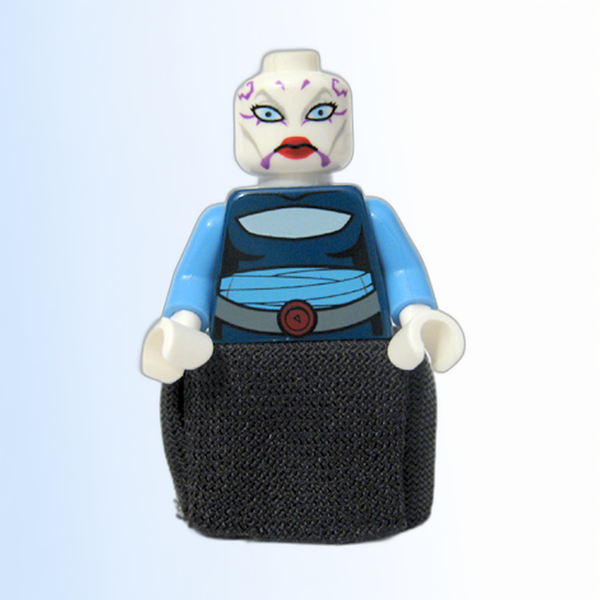 Asajj Ventress - Dark Blue Torso - sw0195