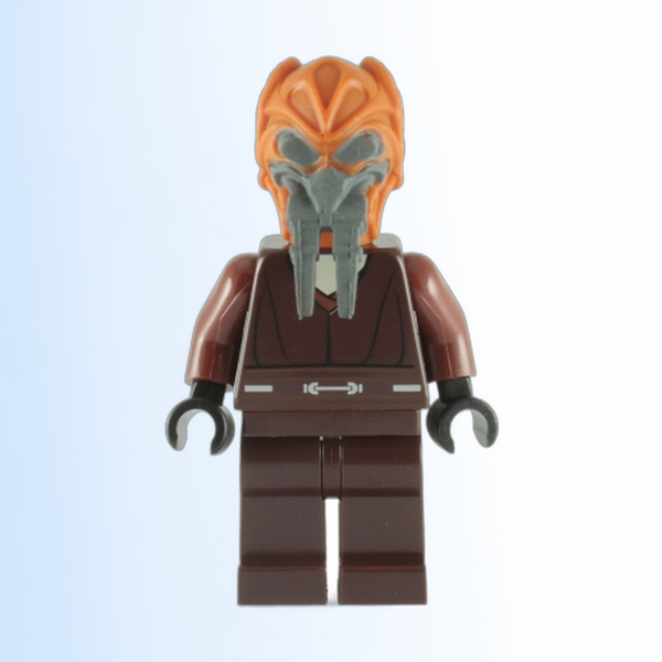 Plo Koon - Dark Brown Robe, Tan Shirt, Plain Legs - sw0198