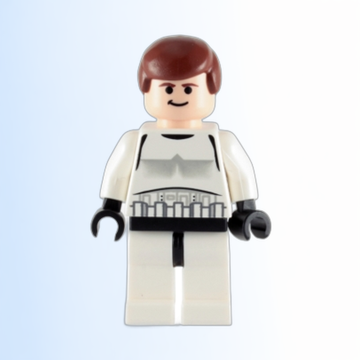 Han Solo - Stormtrooper Outfit, Plain Legs, Black Eyes - sw0205