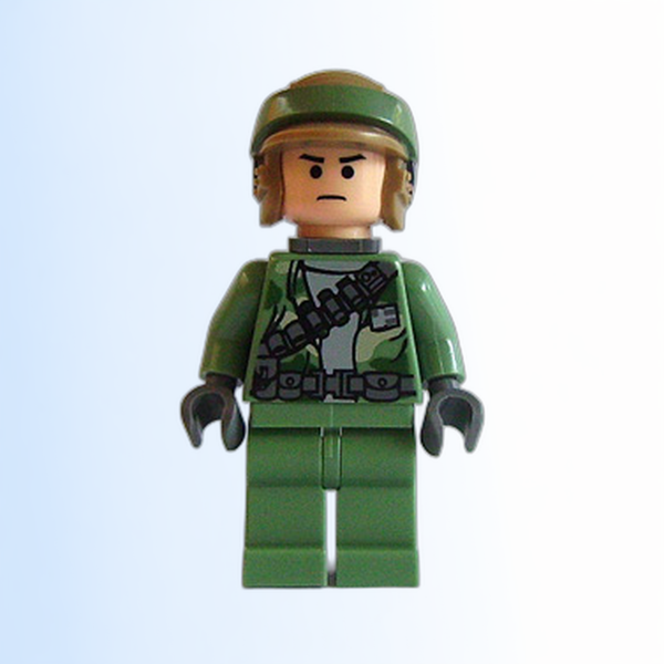 Endor Rebel Commando - Frown - sw0239