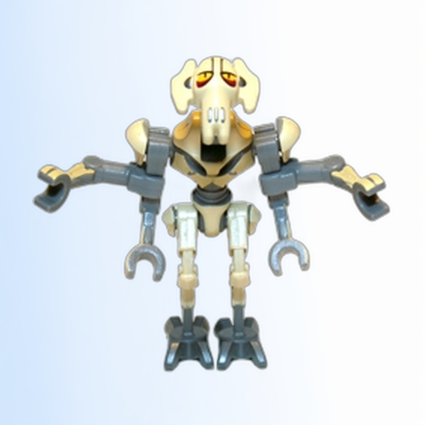 General Grievous - Bent Legs, Tan Armor - sw0254