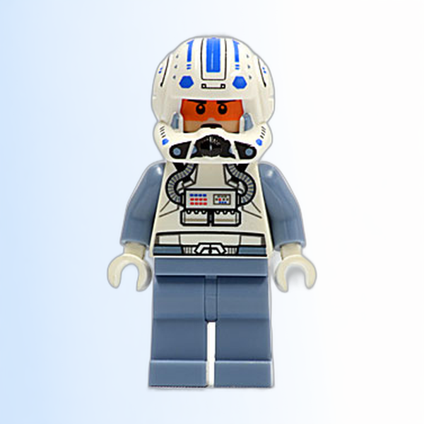 Clone Trooper Pilot Captain Jag (Phase 2) - Sand Blue Arms and Legs - sw0265