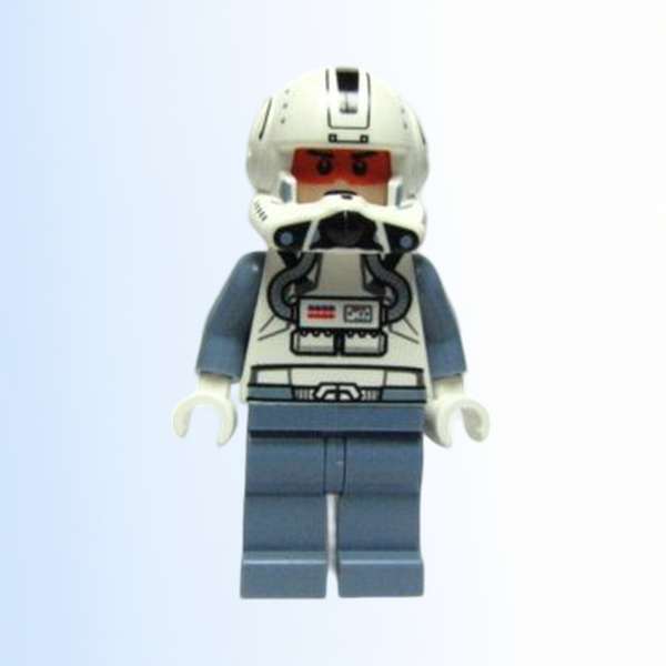 Clone Trooper Pilot (Phase 2) - Sand Blue Arms and Legs, Frown - sw0266