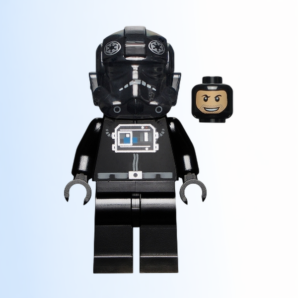 Imperial TIE Fighter Pilot - Black Head, Balaclava - sw0268a