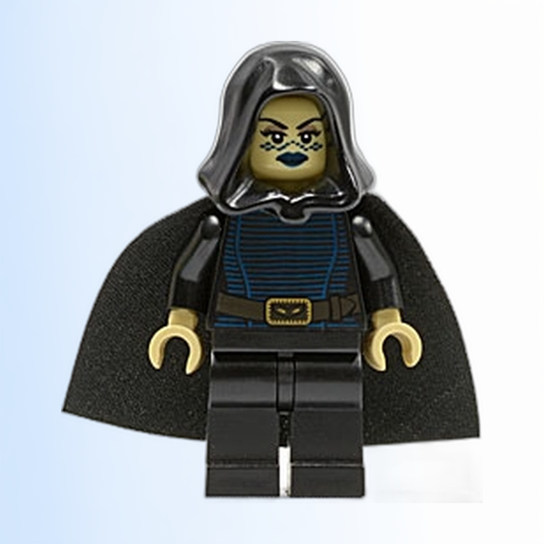 Barriss Offee - Black Cape, Hood and Legs - sw0269