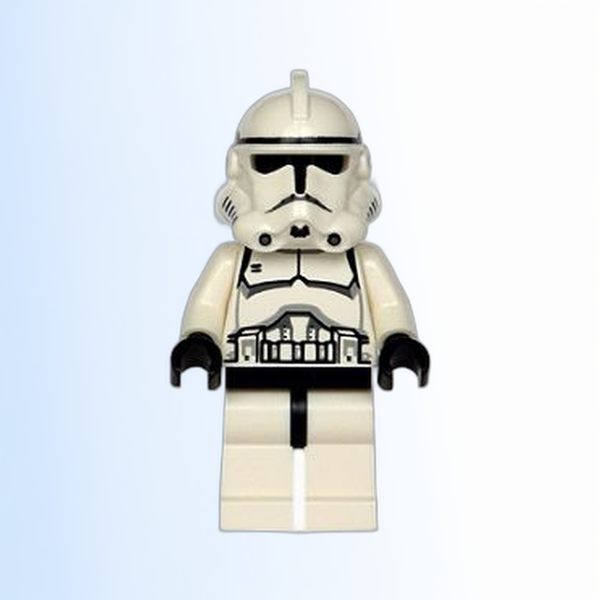 Clone Trooper (Phase 2) - Black Head, Dotted Mouth - sw0272