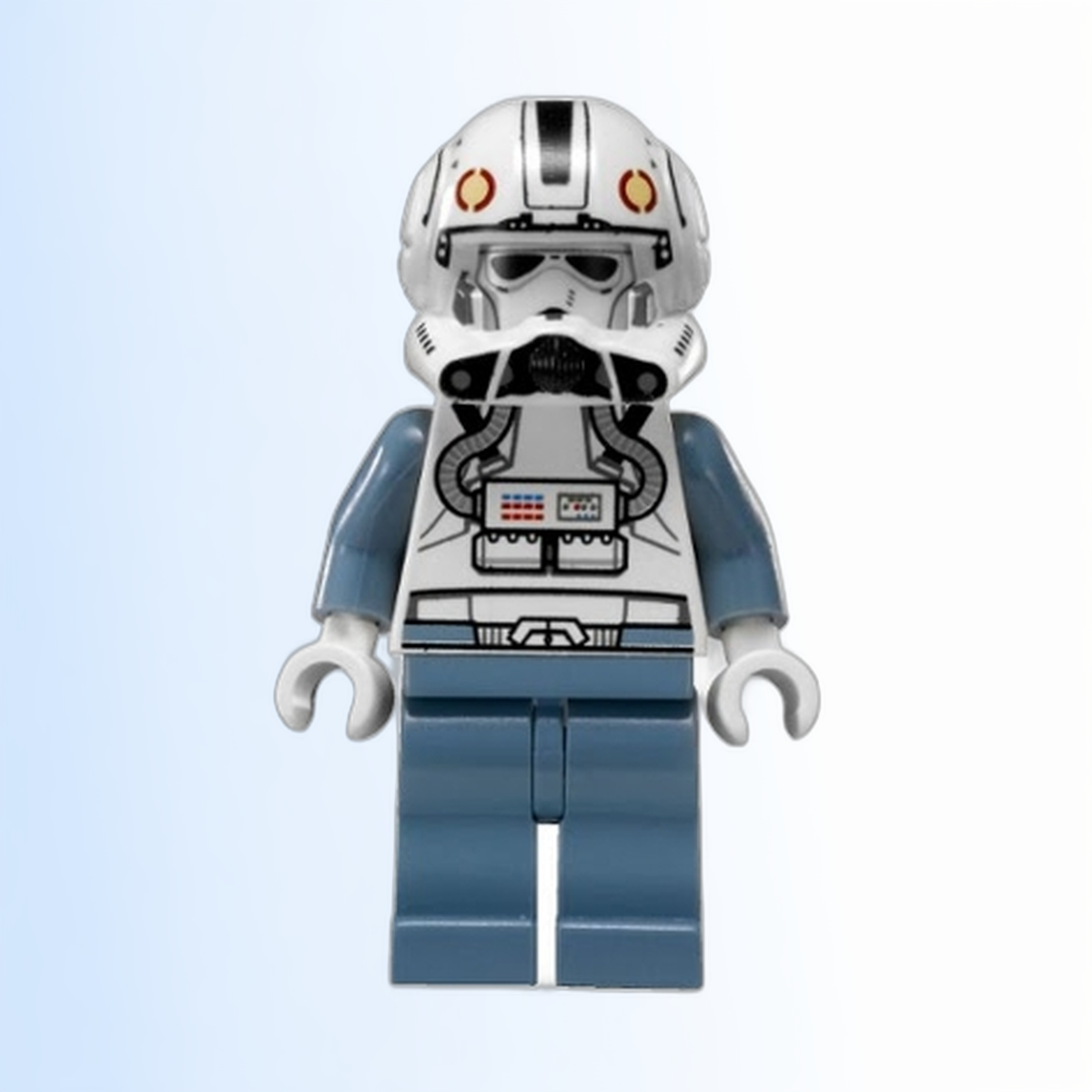 Clone Trooper V-wing Pilot (Phase 2) - Sand Blue Arms and Legs, White Head - sw0281