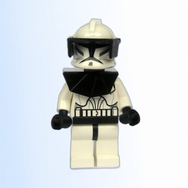 Clone Trooper (Phase 1) - Black Visor and Pauldron, Large Eyes - sw0286