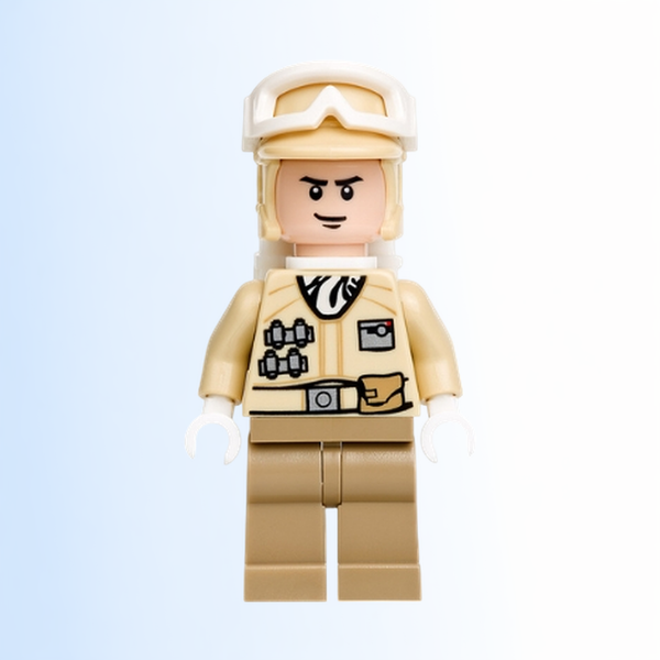 Hoth Rebel Trooper (Black Chin Dimple) - sw0291