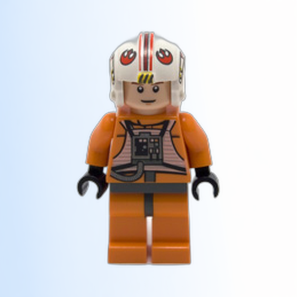 Luke Skywalker - Pilot Suit, Detailed Torso and Helmet - sw0295