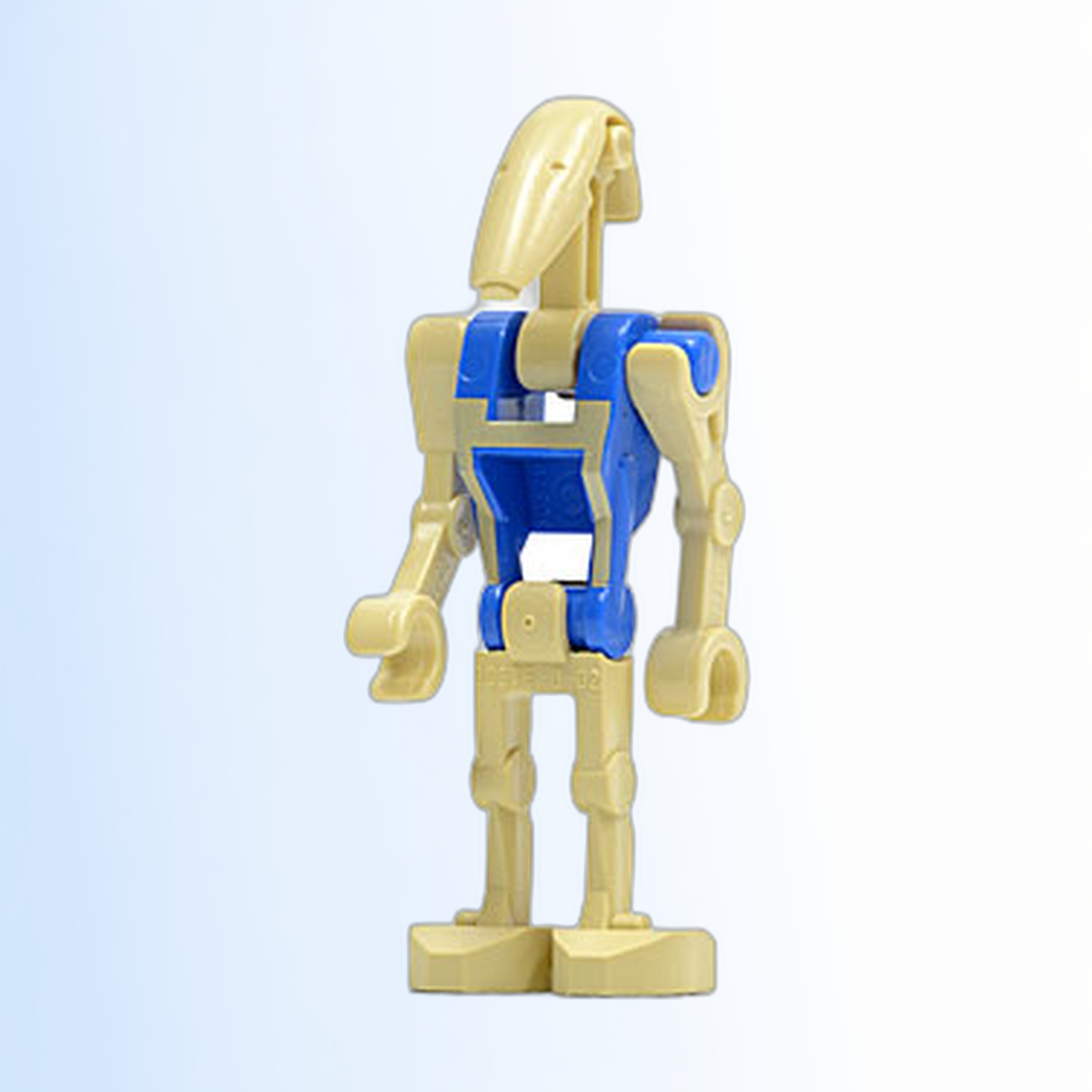 Battle Droid Pilot - Blue Torso with Tan Insignia, Angled Arms - sw0300