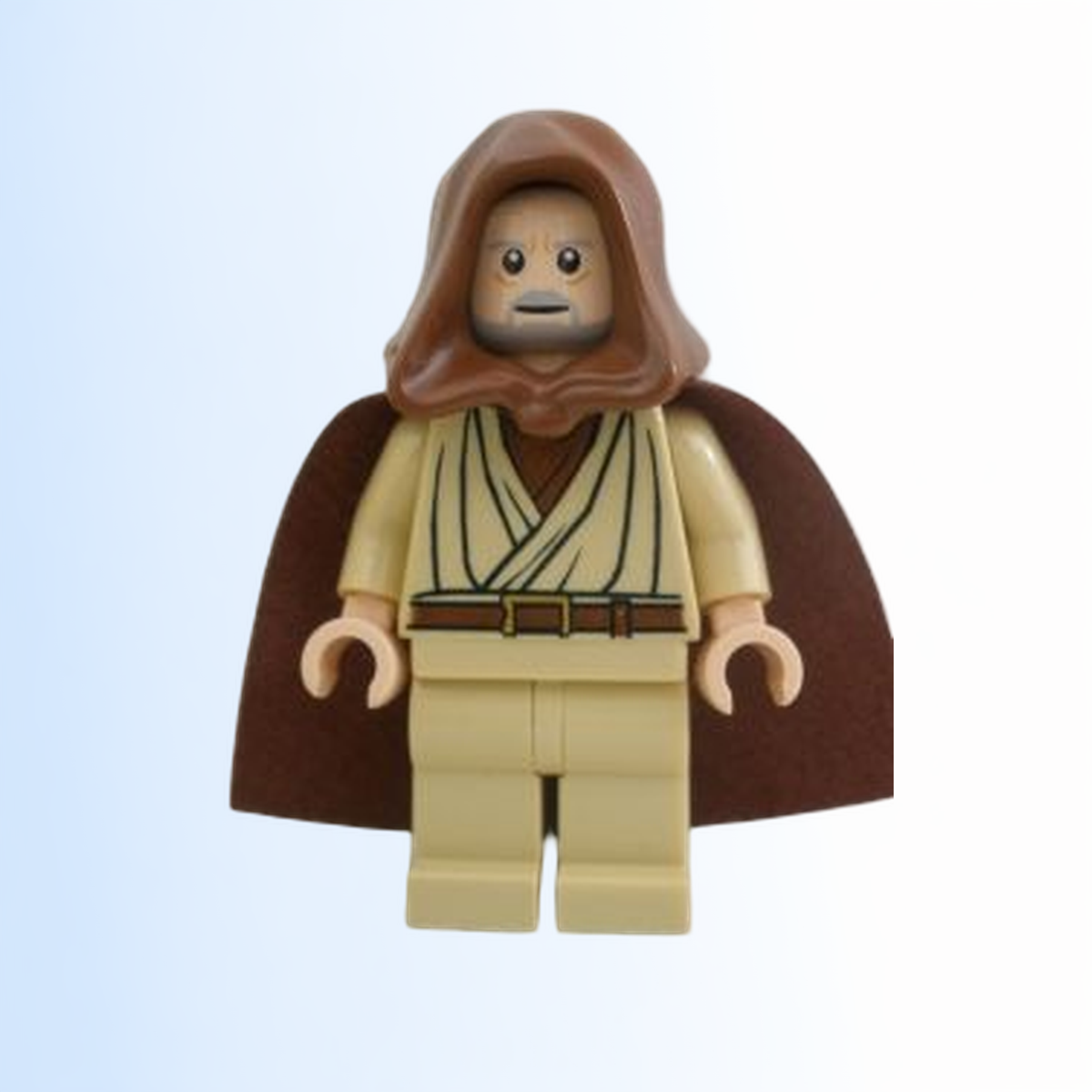 Obi-Wan Kenobi - Old, Reddish Brown Hood and Cape, Eyes with Glints - sw0336