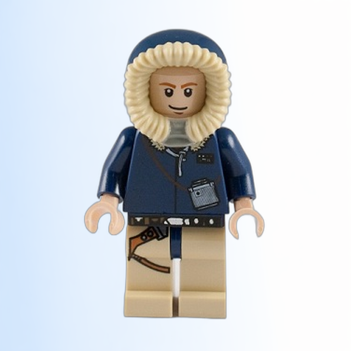 Han Solo, Tan Legs with Holster Pattern, Parka Hood with Tan Fur - sw0343