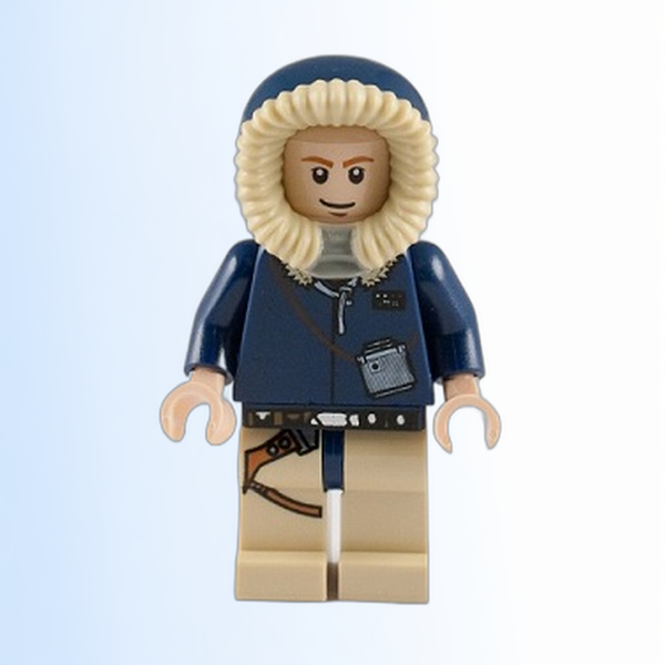 Han Solo, Tan Legs with Holster Pattern, Parka Hood with Tan Fur - sw0343