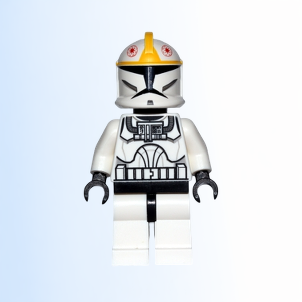 Clone Trooper Pilot (Phase 1) - Yellow Markings, Black Head - sw0355