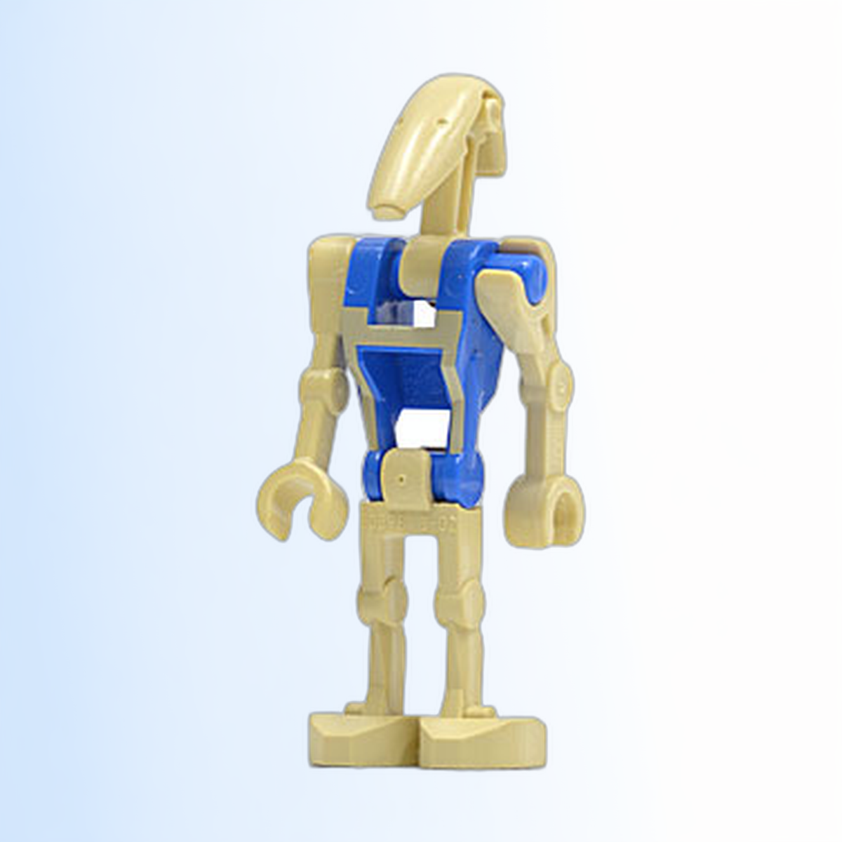 Battle Droid Pilot - Blue Torso with Tan Insignia, Angled Arm and Straight Arm - sw0360